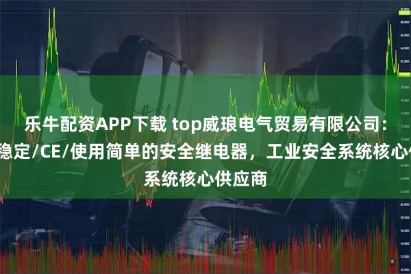 乐牛配资APP下载 top威琅电气贸易有限公司:集成/稳定/CE/使用简单的安全继电器,工业安全系统核心供应商